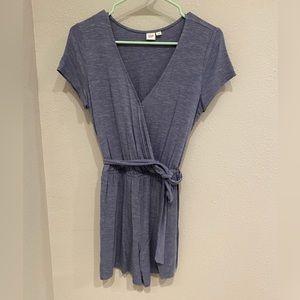 Blue/gray Romper
